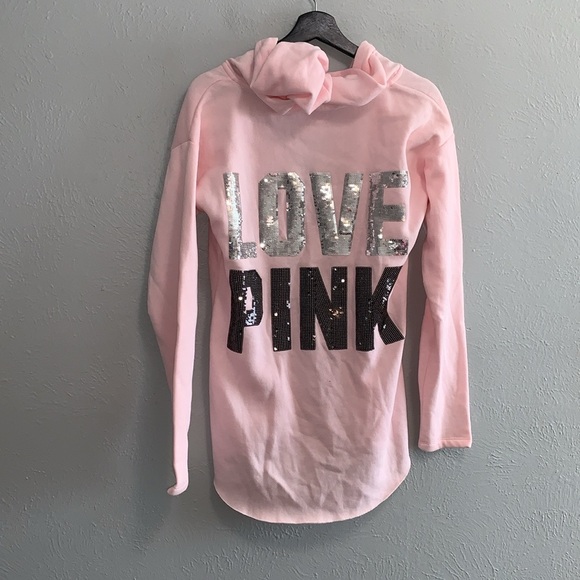 Vs sequin tunic hoodie - Picture 1 of 3
